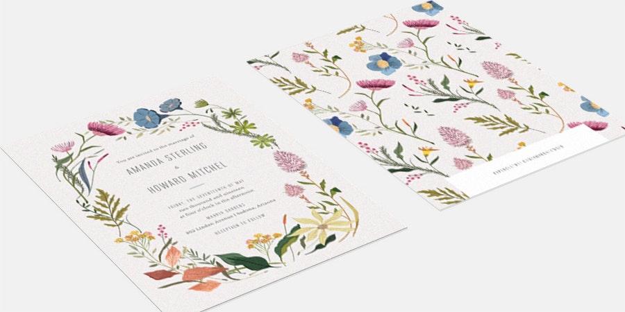 Wedding Invitations, Save the Dates, New Year Cards