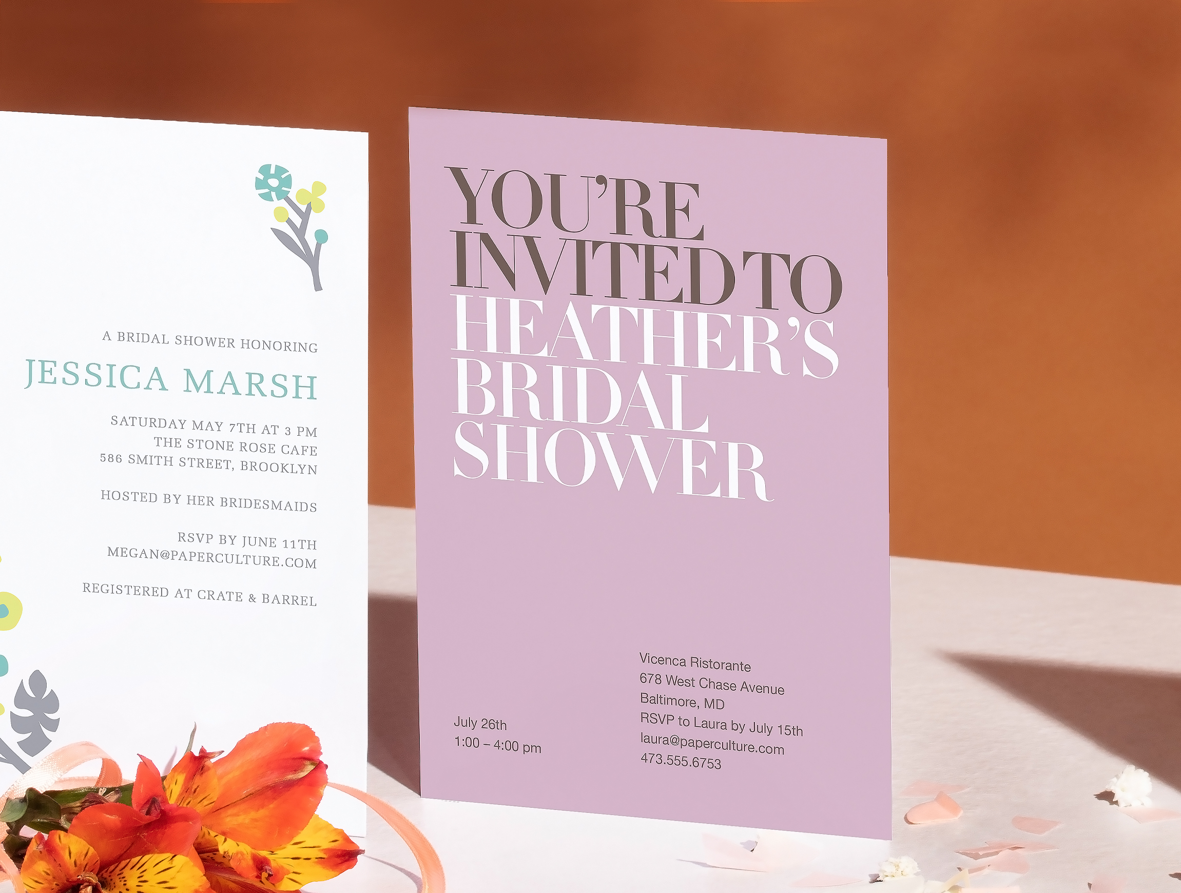 Bridal Shower Invitations & Wedding Shower Invitations ...