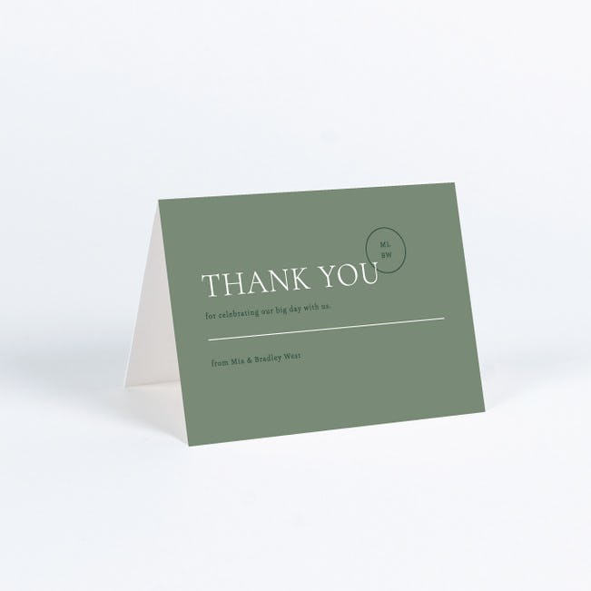 Wedding Thank You Notes