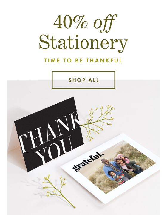 paper culture 40% off stationery