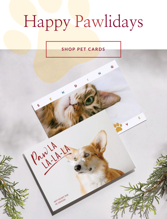 Pet Holiday Cards