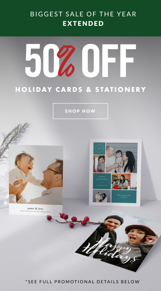 Biggest Sale Holiday Cards Extended